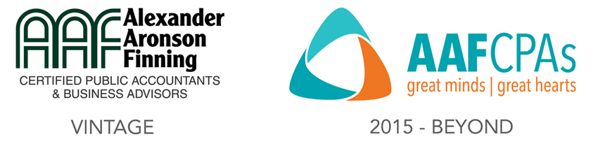 AAFCPAs Rebrand Logos