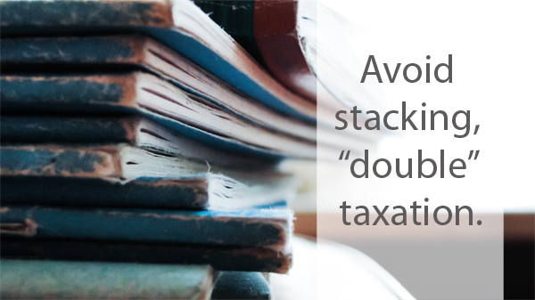 IRD Deduction, Estate Taxes - Avoid stacking, "double" taxation