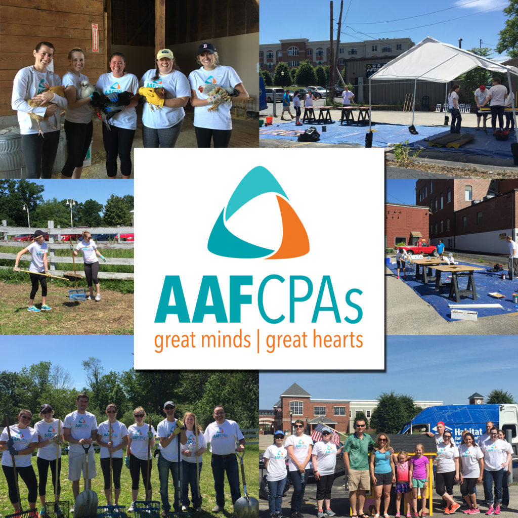 AAFCPAs Volunteer Day Collage