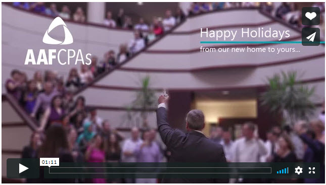 AAFCPAs Happy Holidays 2017