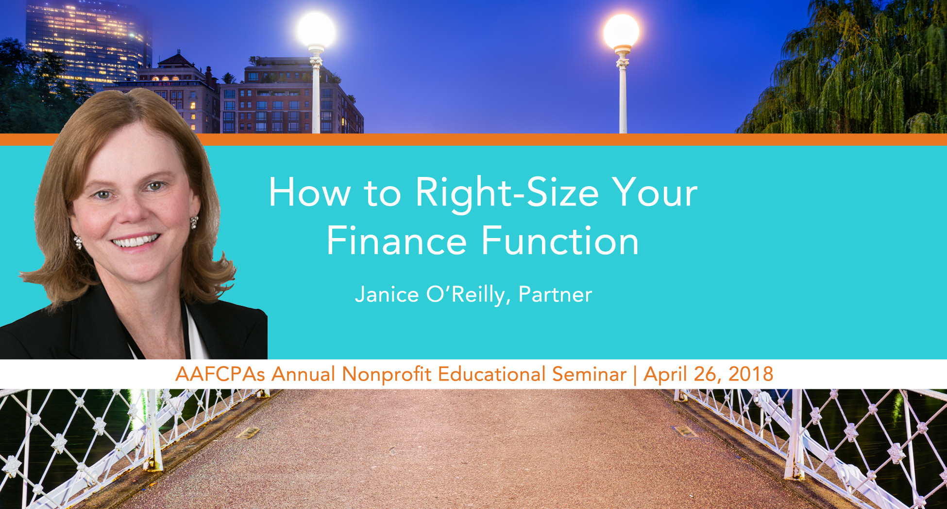 Janice O'Reilly; How to Right-Size Your Finance Function