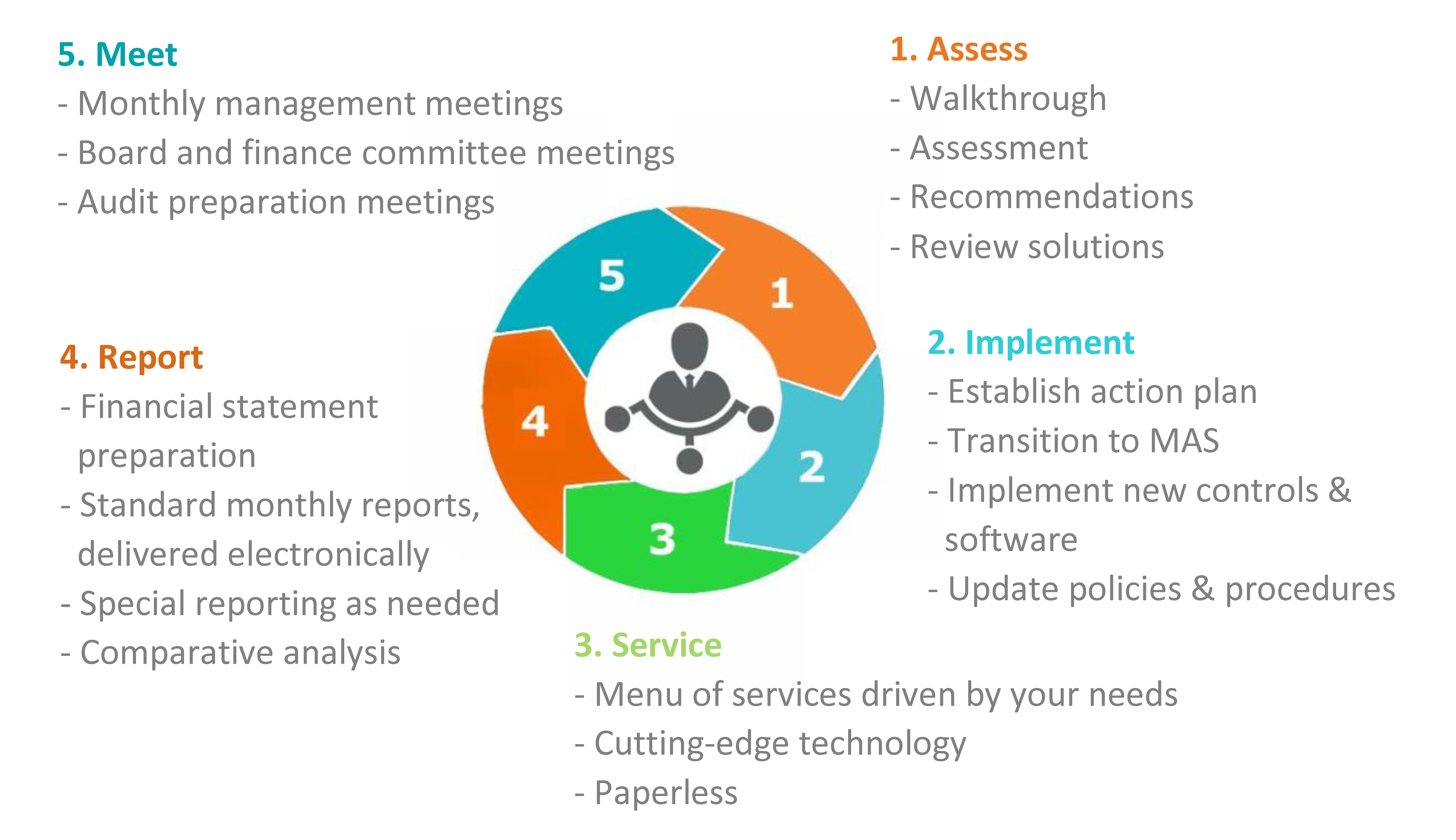 Managed Accounting Solutions Infographic