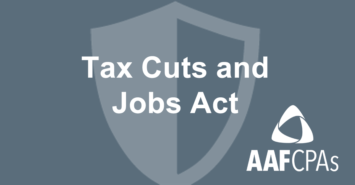 Tax Cuts and Jobs Act