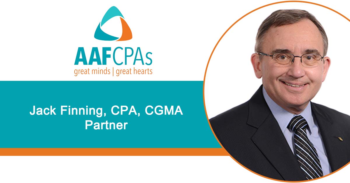 Jack Finning, CPA, CGMA, Partner