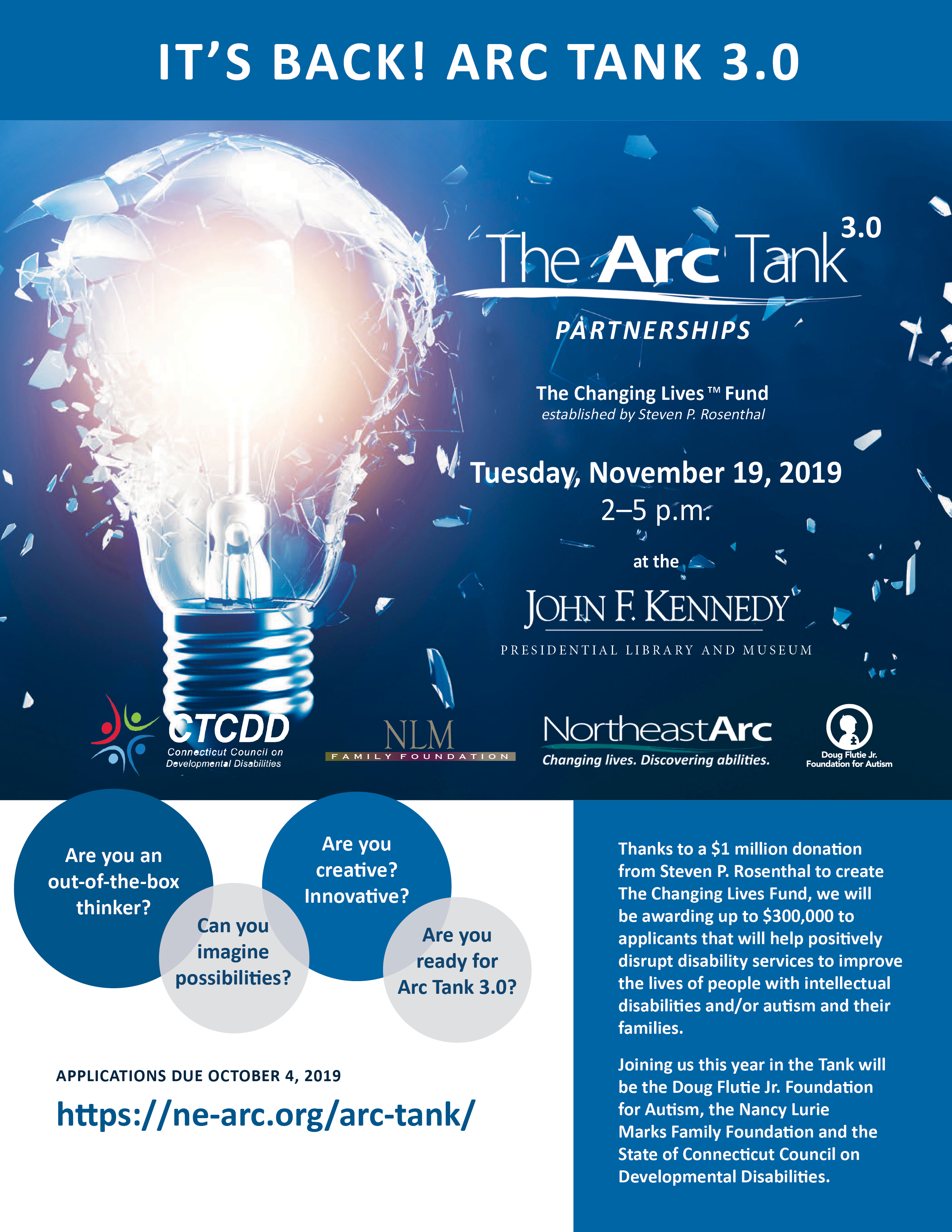 fcpas Client Northeast Arc To Harness Positive Disruptive Ideas With 3rd Annual Arc Tank fcpas