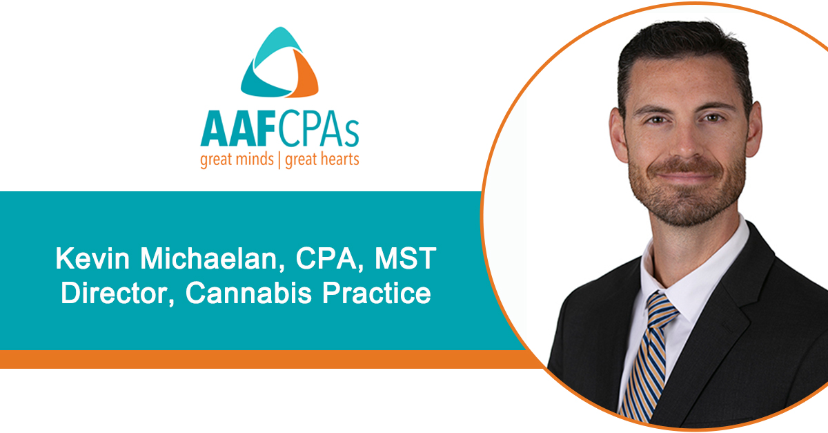 Kevin Michaelan, Director, Cannabis Practice