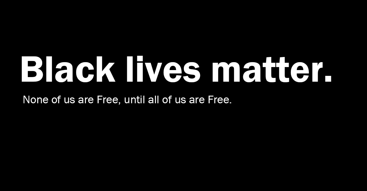 Black Lives Matter.