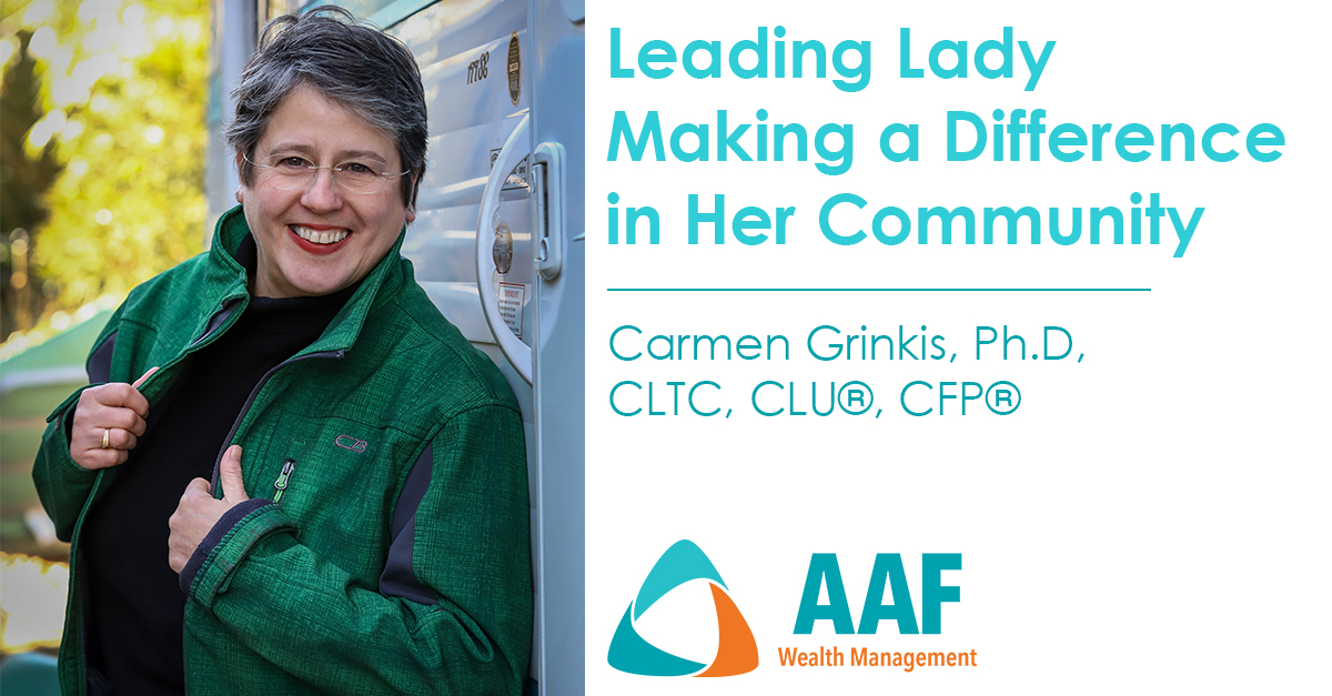 Carmen Grinkis, Leading Lady Making a Difference in Her Community