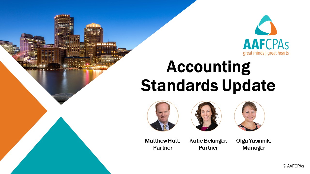 Accounting Standards Update