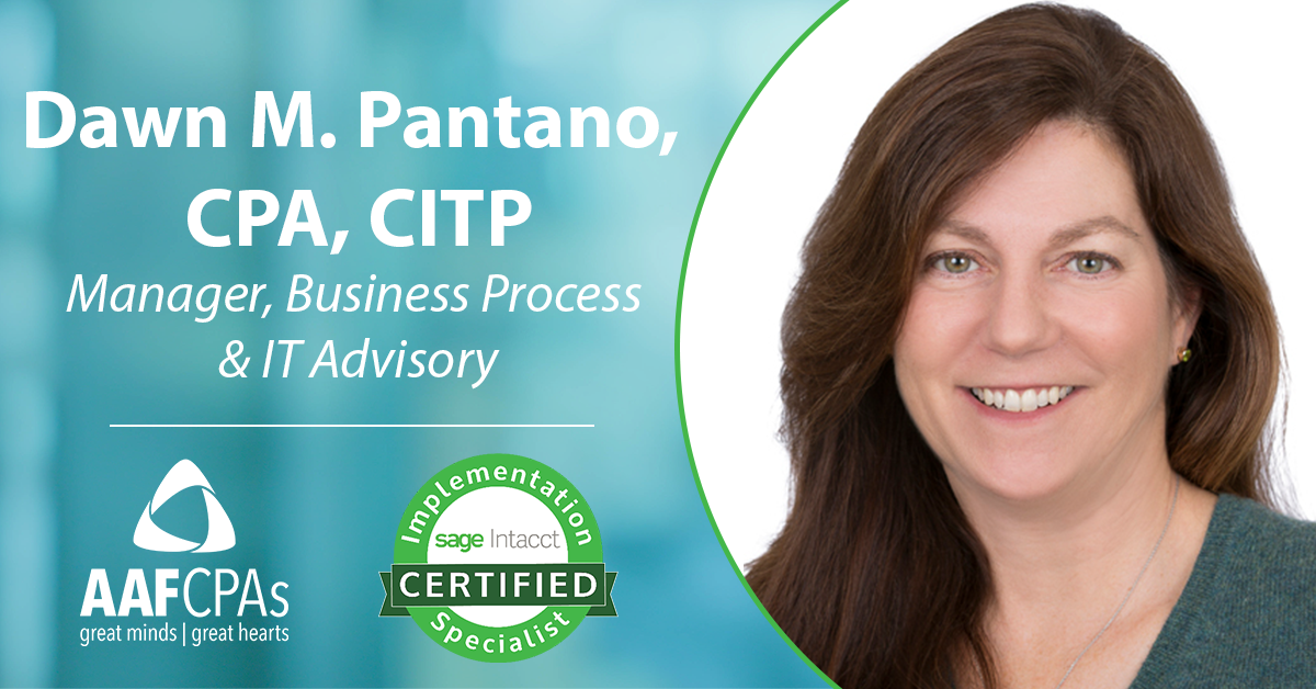 Pantano Earns Sage Intacct Implementation Specialist Certification