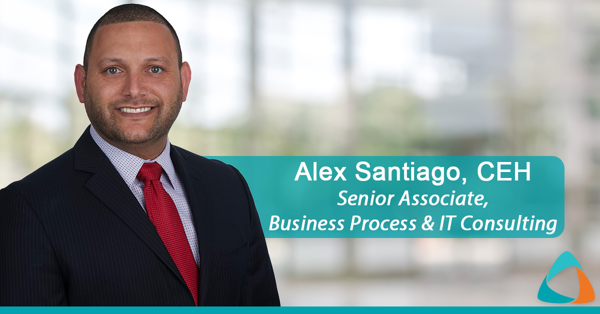 Alex Santiago Earns Certified Ethical Hacker Credential