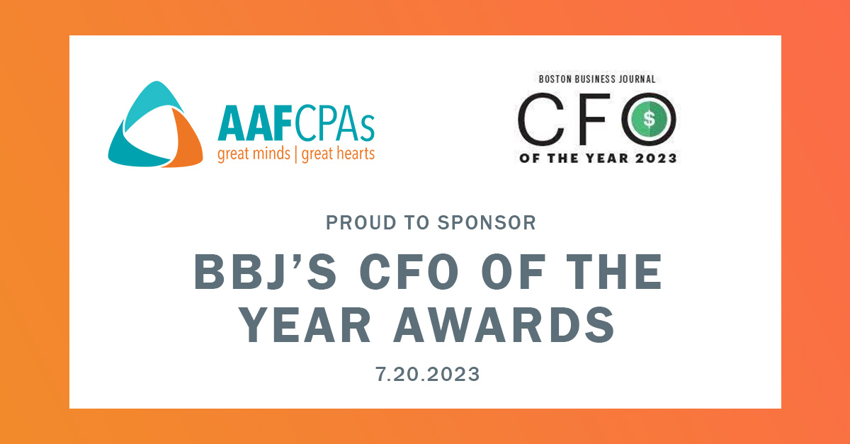 Enter AAFCPAs’ Drawing to Attend the BBJ’s 2023 CFO of the Year Awards