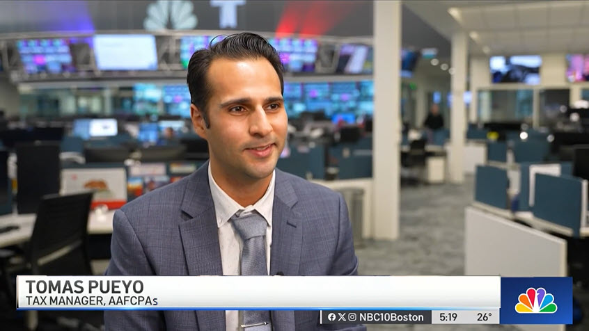 Tomás A. Pueyo, Jr., CPA, MSA on NBC Boston