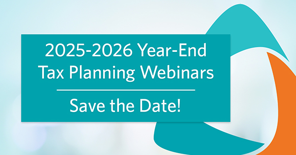 2025 year end Tax Webinar