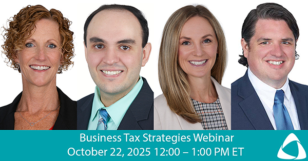 Business tax webinar 2025
