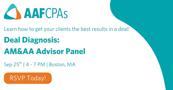 Deal Diagnosis AM&AA Advisor Panel