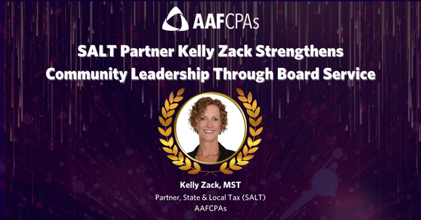 SALT Partner Kelly Zack Strengthens Community Leadership Through Board Service