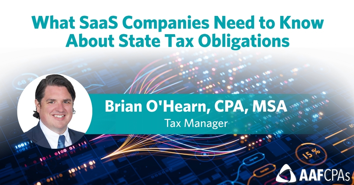 What SaaS Companies Need to Know About State Tax Obligations