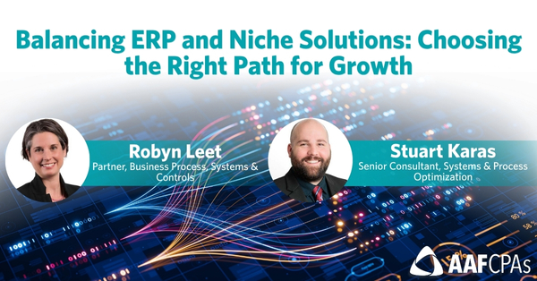 Balancing ERP and Niche Solutions Choosing the Right Path for Growth