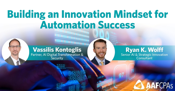 Building an Innovation Mindset for Automation Success