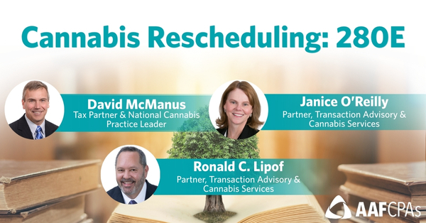 Cannabis Rescheduling 280E