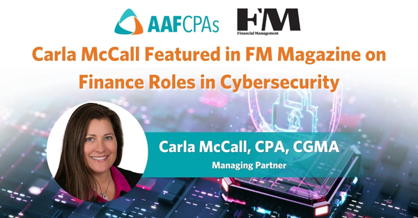 Carla McCall Featured in FM Magazine on Finance Roles in Cybersecurity