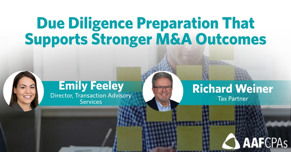 Due Diligence Preparation That Supports Stronger M&A Outcomes