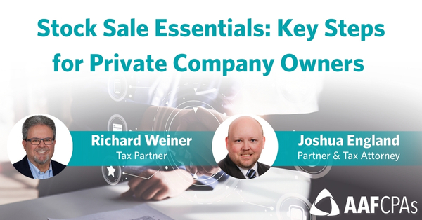 Stock Sale Essentials Key Steps for Private Company Owners