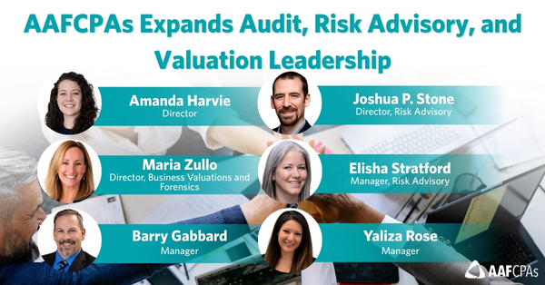 AAFCPAs Expands Audit, Risk Advisory, and Valuation Leadership