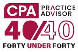 CPA 40 under 40 logo