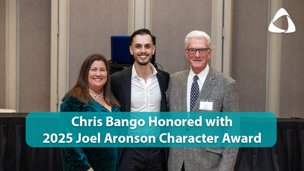 Chris Bango Honored with 2025 Joel Aronson Character Award