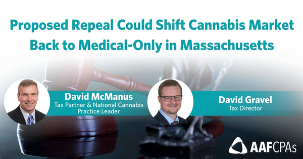 Proposed Repeal Could Shift Cannabis Market Back to Medical-Only in Massachusetts