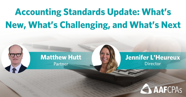 2026 Accounting Standards Update