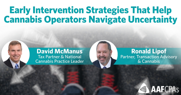 Early Intervention Strategies That Help Cannabis Operators Navigate Financial Uncertainty