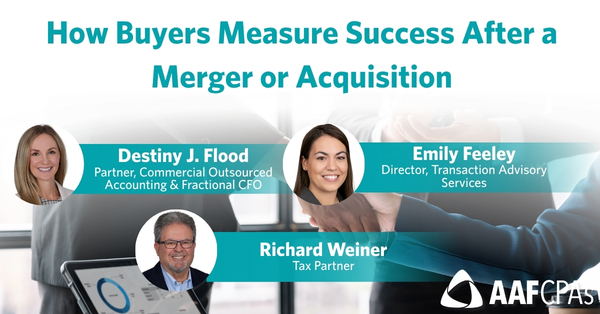 How Buyers Measure Success After a Merger or Acquisition